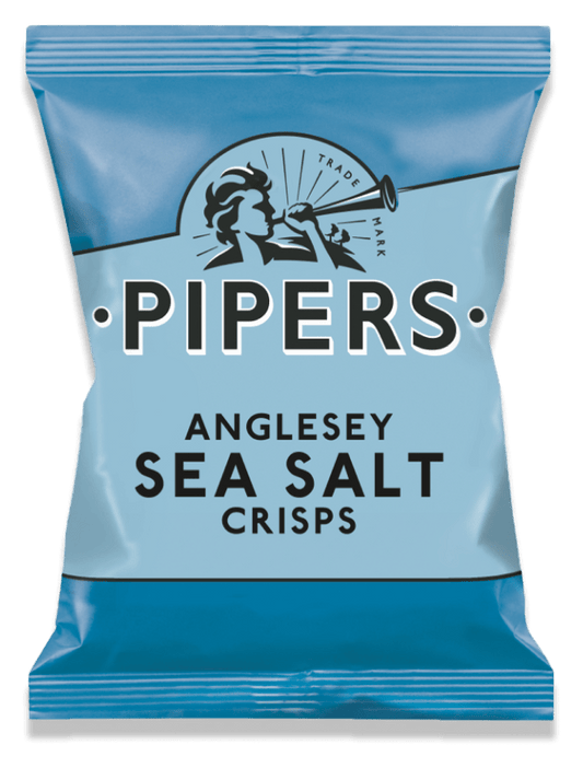 Pipers chips med sea salt 150 gram