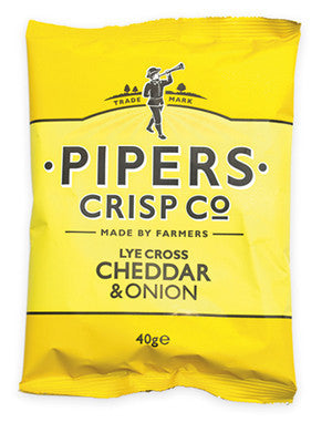 Cheddar & Onion chips 40 gram