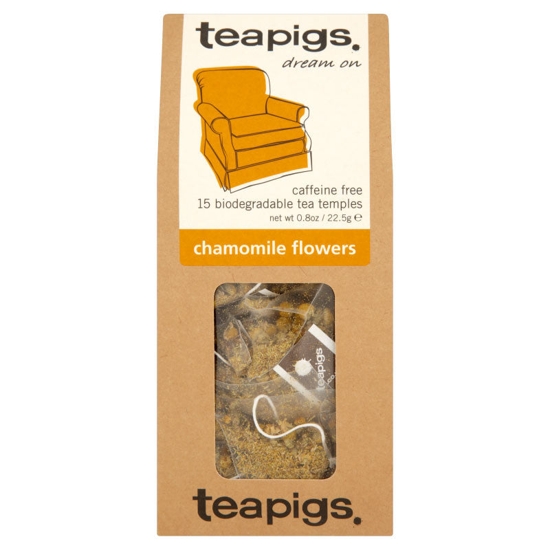 teapigs kamilleblomster te - 15 stk. Chamomile tea. Koffeinfri kamillete