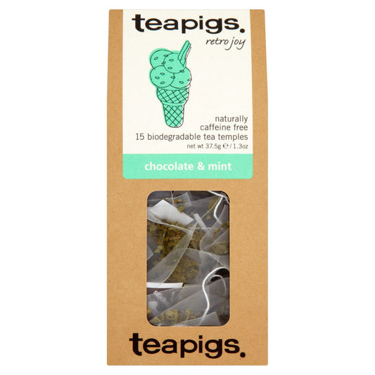 teapigs chocolate and mint tea chokolade og pebermynte te