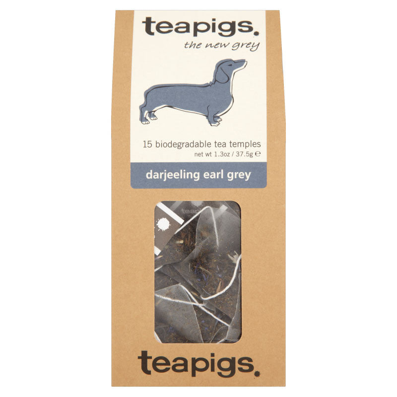 Teapigs darjeeling Earl Grey - 15 stk. Sort te