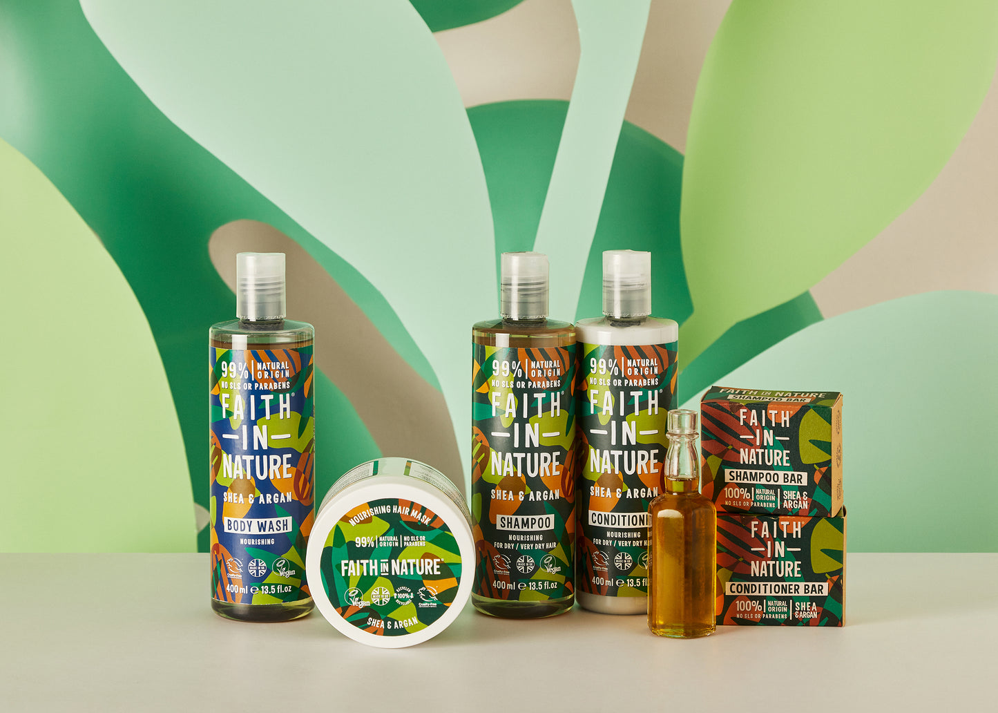 Shampoo Shea & Argan 400 ml.