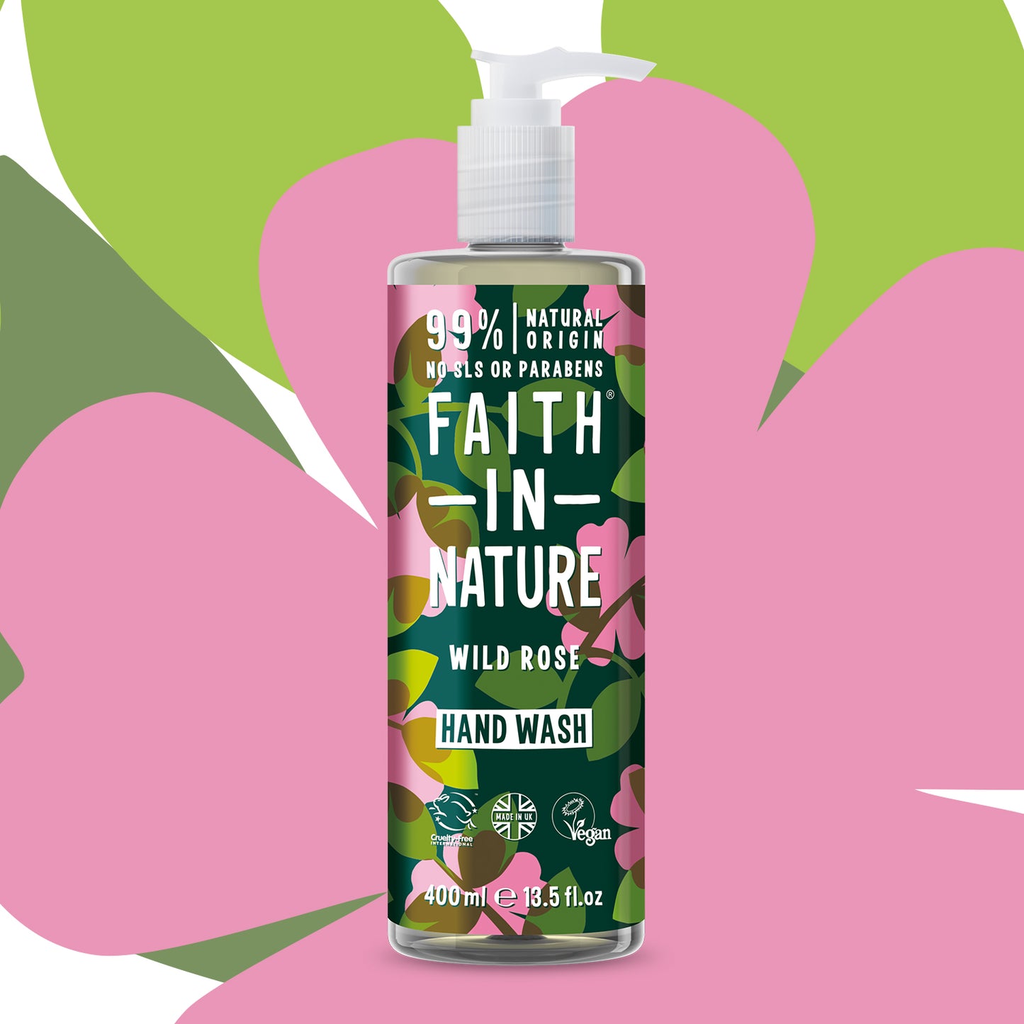 Flydende håndsæbe Wild Rose