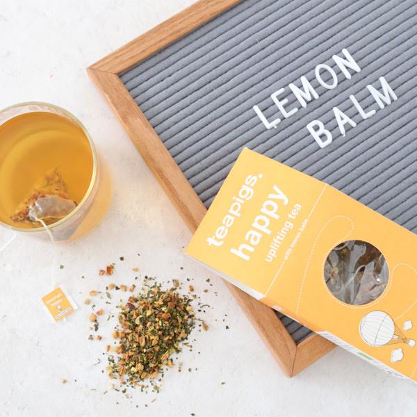 teapigs Happy tea 15 templer Økologisk urte te med citronmelisse