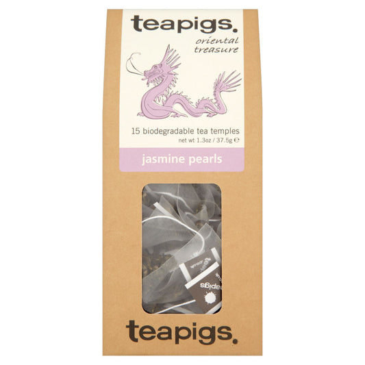 teapigs Jasmin Perler - 15 stk. grøn te