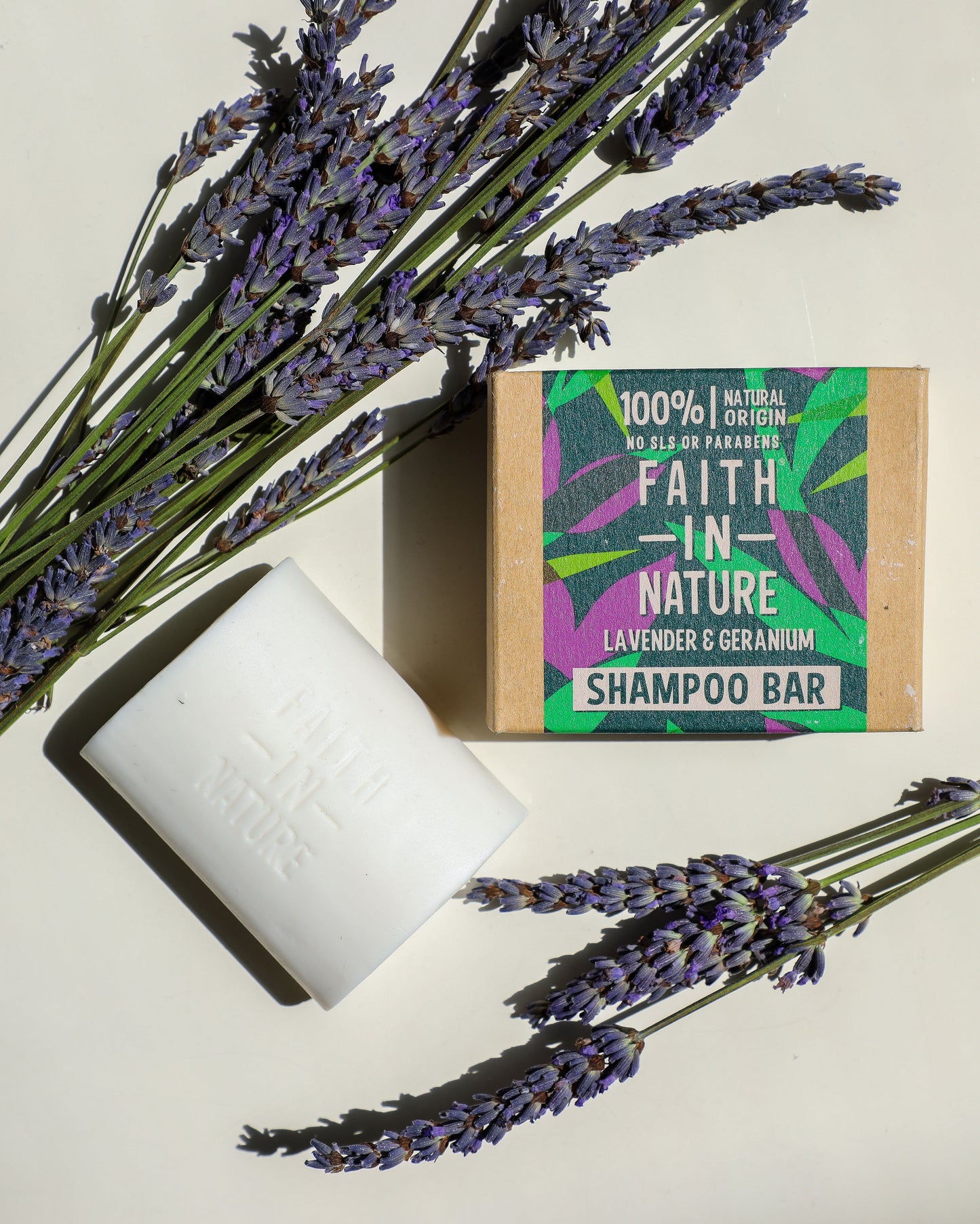 Shampoo bar Lavendel & Geranium 85 g