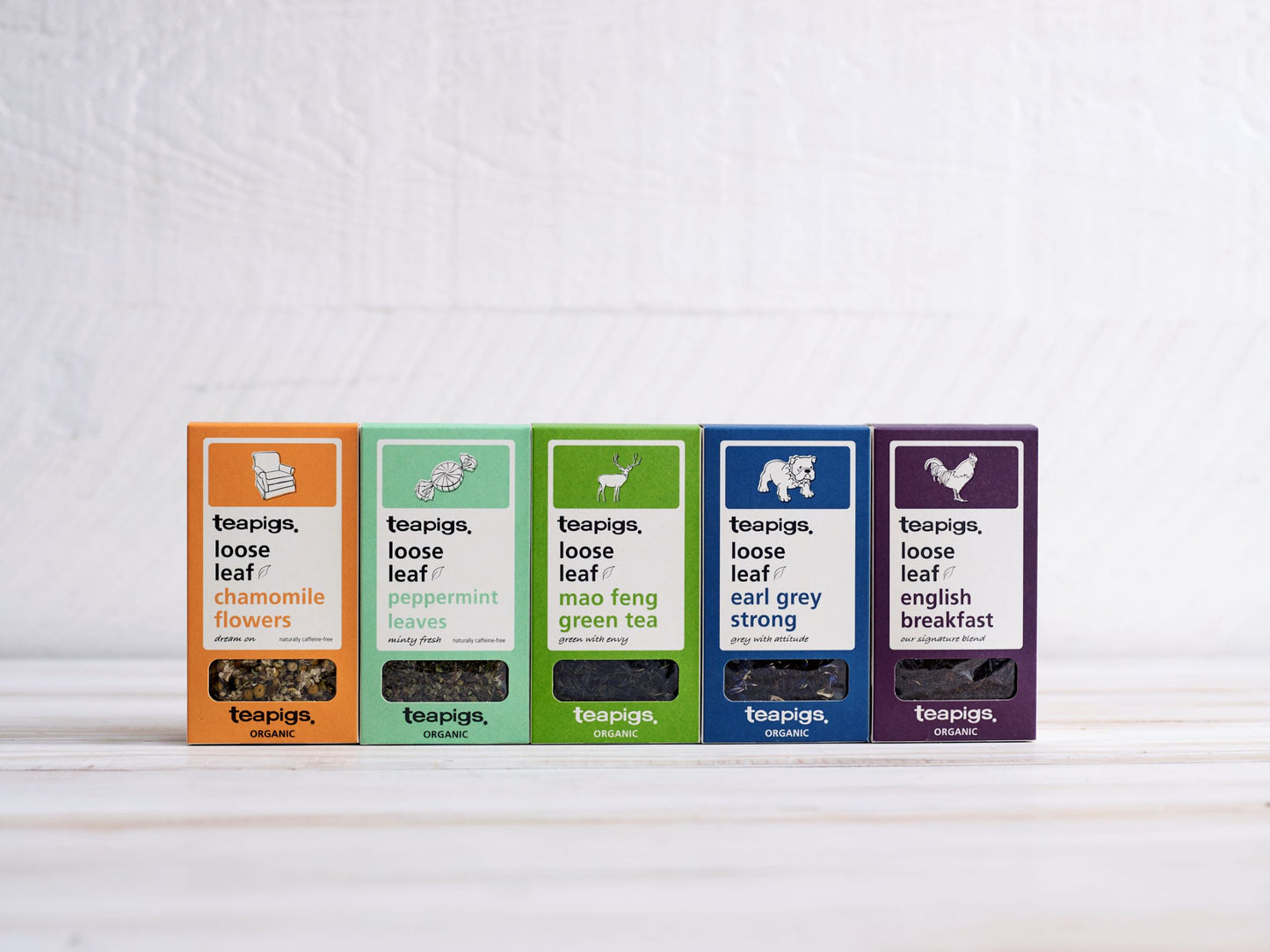 teapigs loose leaf organic teas. Løs te alle varianter