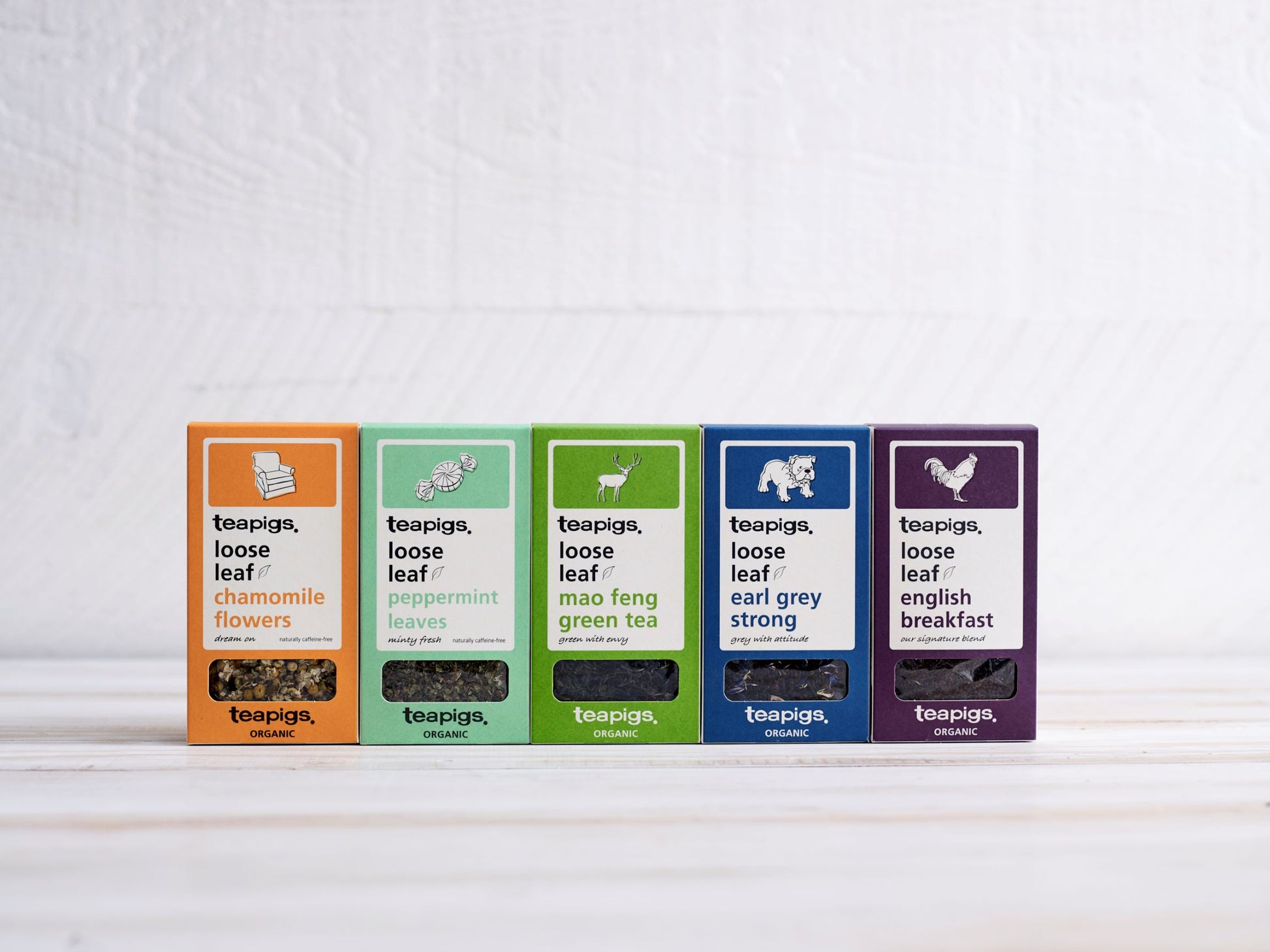 teapigs loose leaf organic teas. Løs te alle varianter