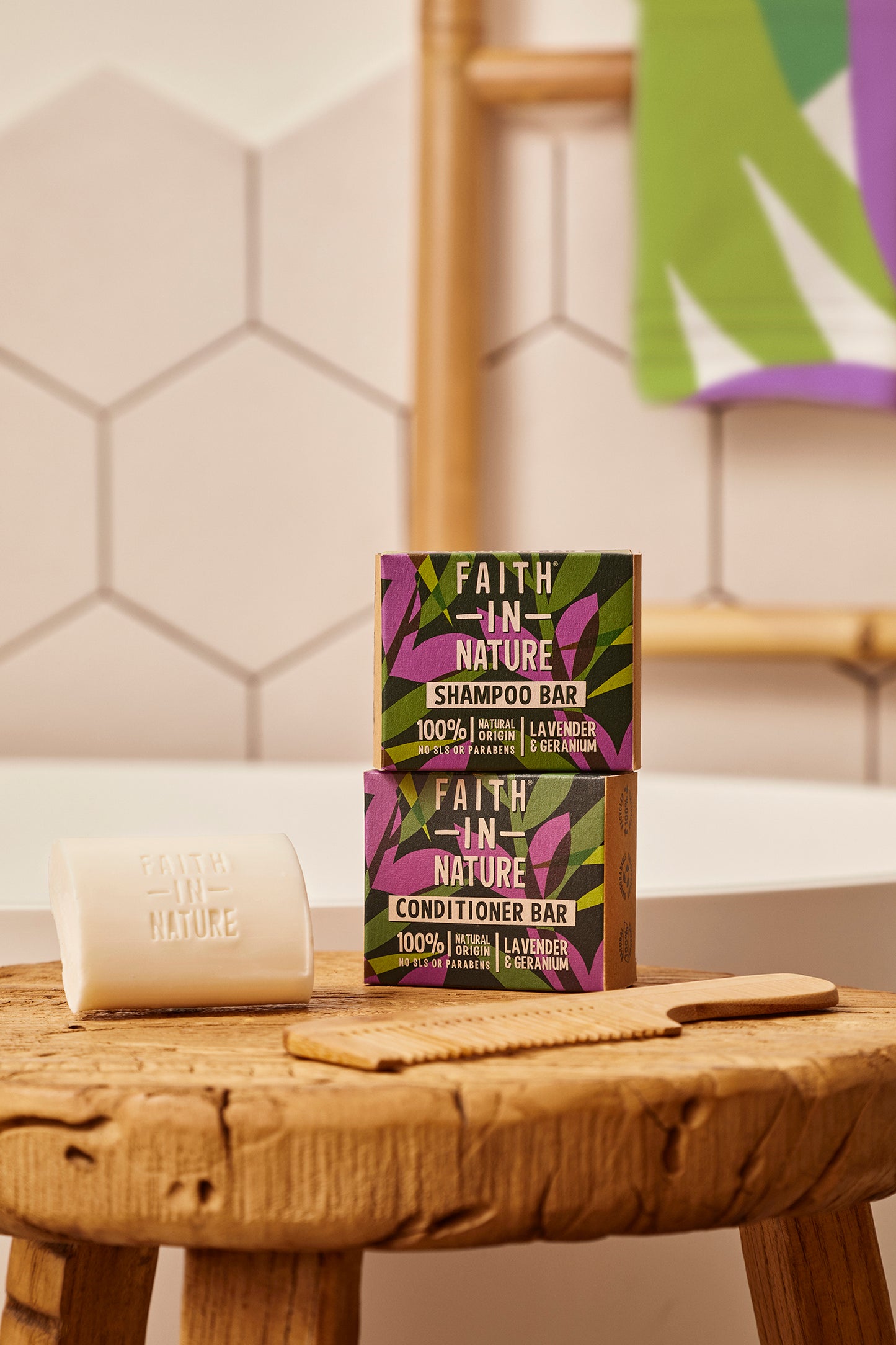 Balsam bar Lavendel & Geranium 85 g