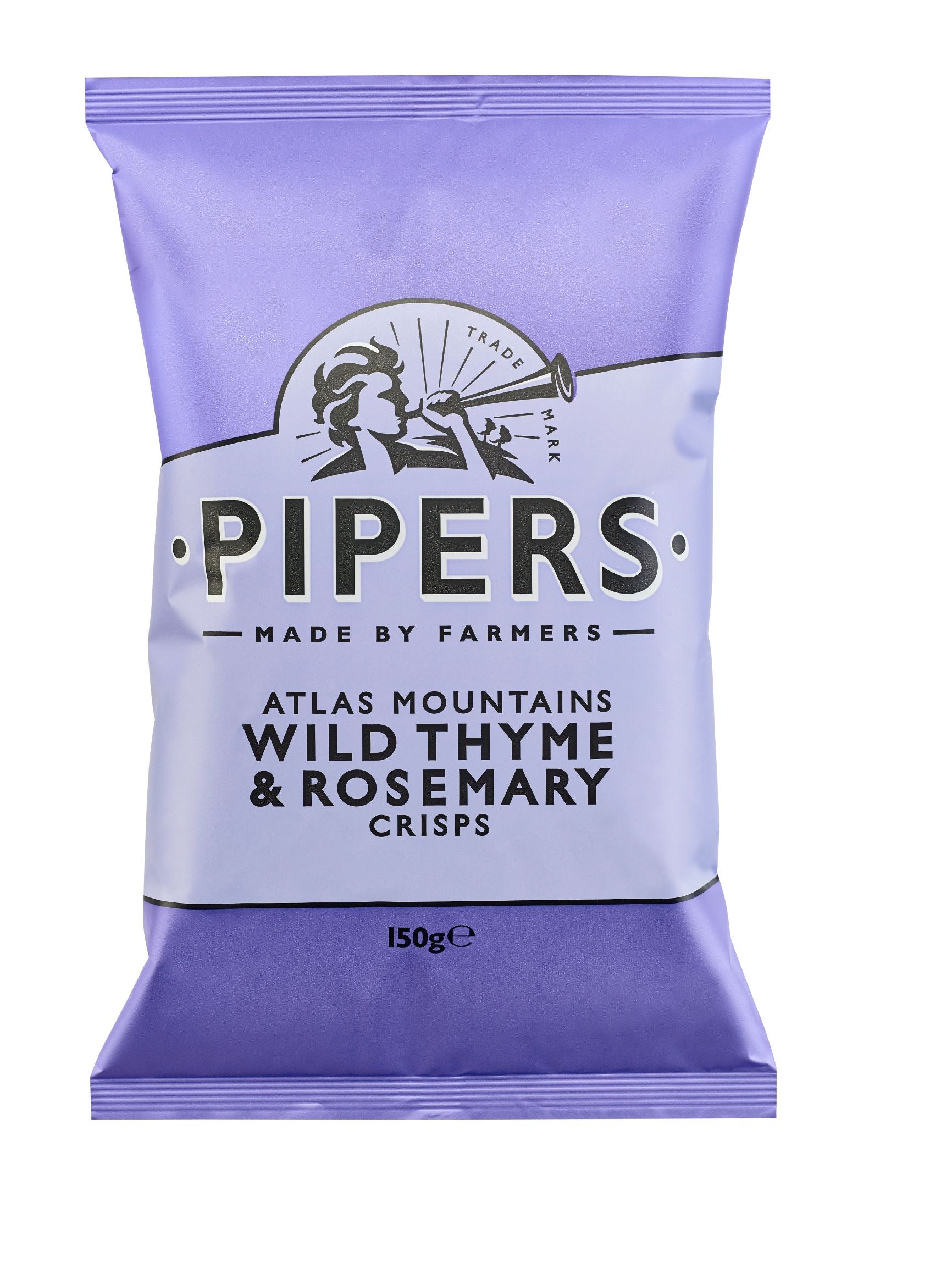 Pipers Wild Thyme and Rosemary crisps chips med vild timian og rosmarin snacks