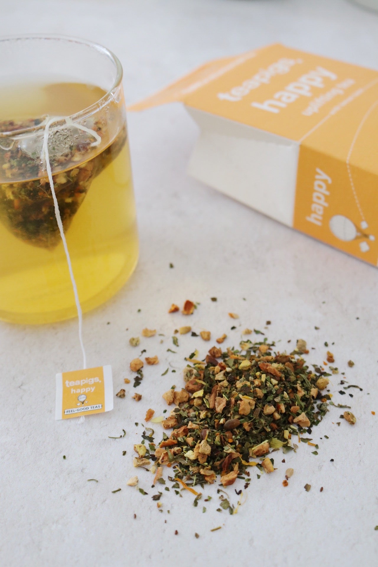 teapigs Happy tea 15 templer Økologisk urte te med citronmelisse