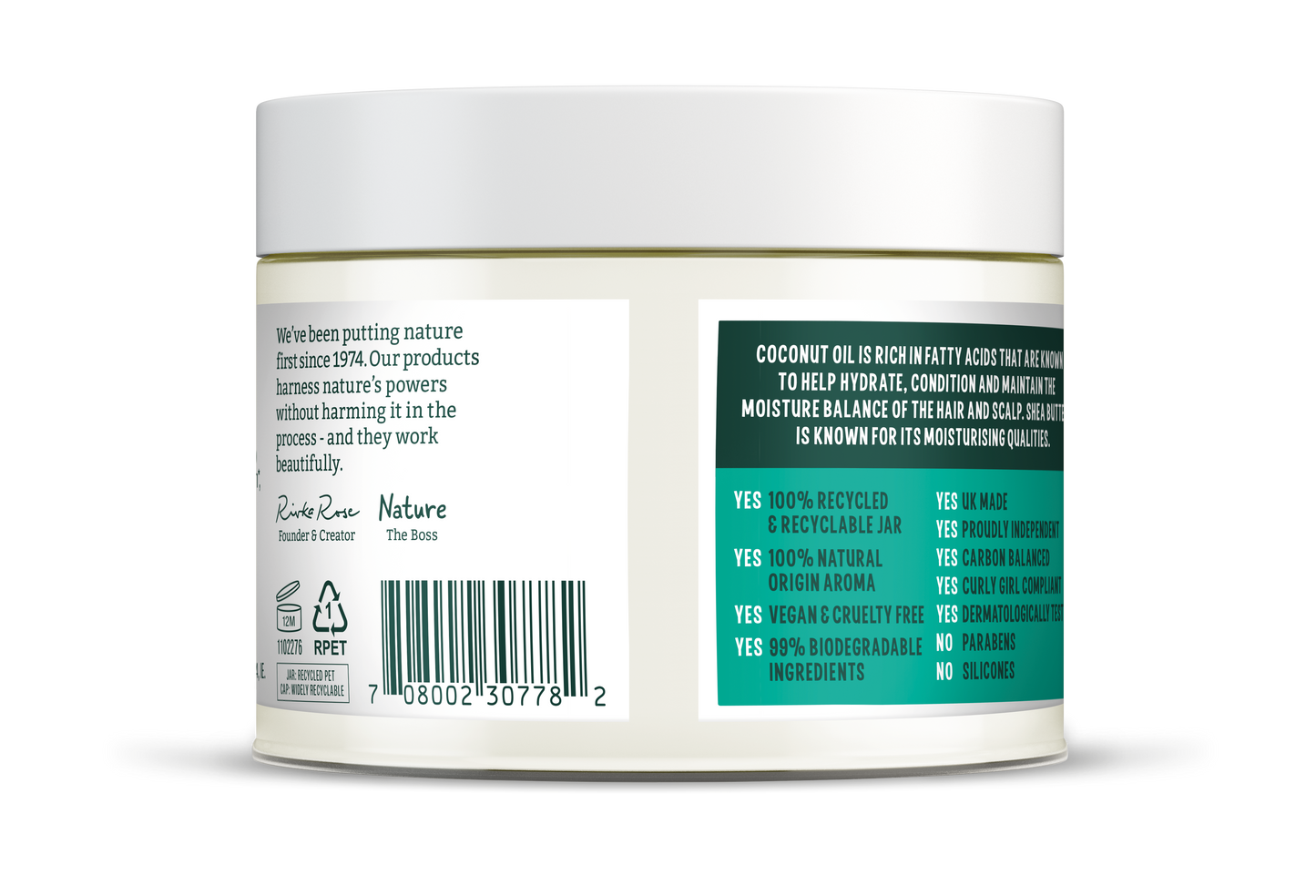 Hårmaske Kokos & Sheasmør (Coconut & Shea)