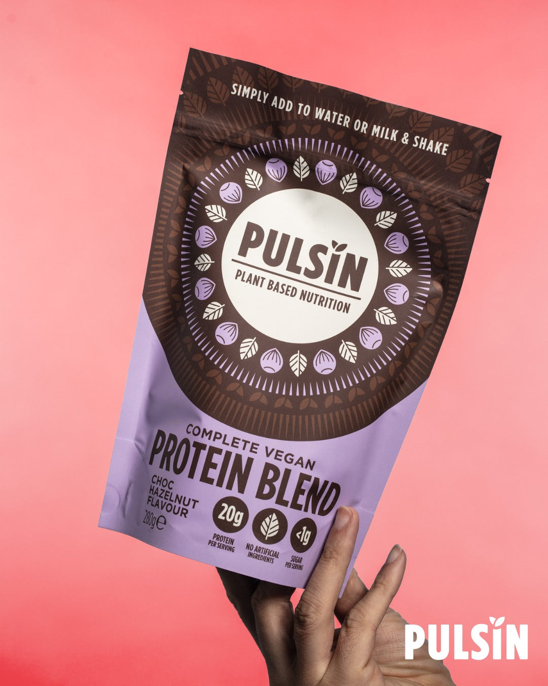 Complete vegan proteinpulver Choc Hazelnut 280 g