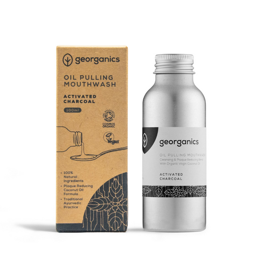 Mundskylleolie (oil pulling) Aktivt kul