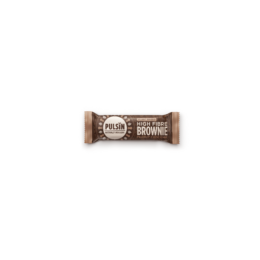 High fibre Brownie Peanut Choc Chip.