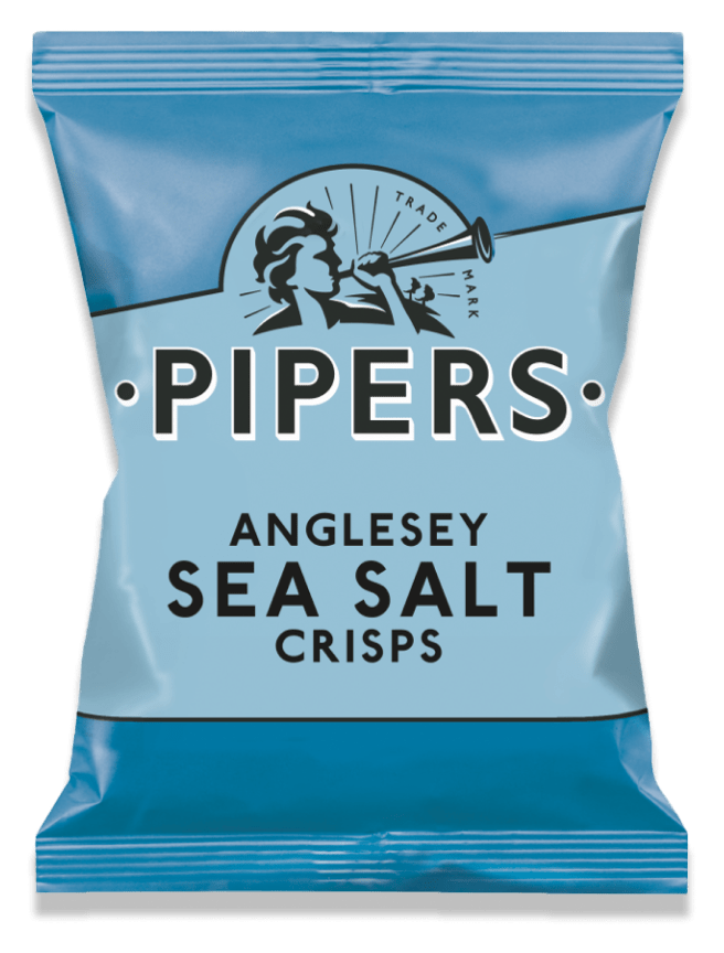Pipers chips med sea salt 150 gram