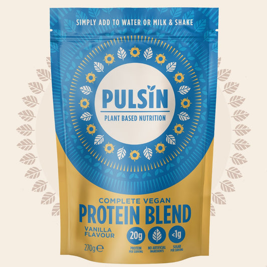 Complete vegan proteinpulver Vanilla 270 g PÅ LAGER IGEN I UGE 19/20