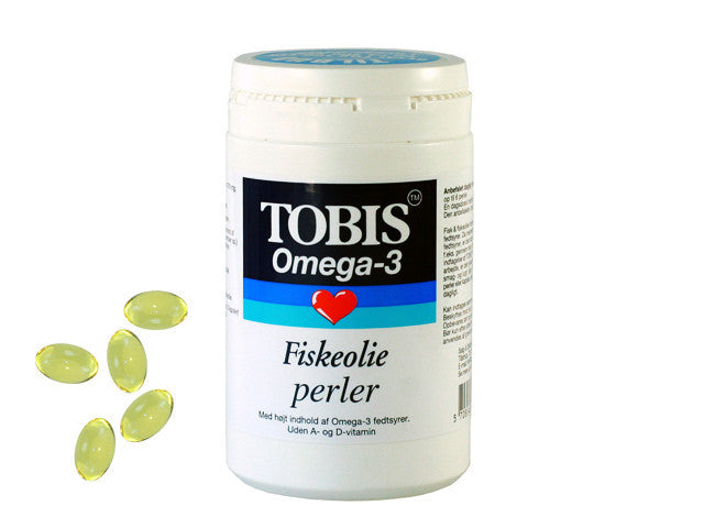 Omega-3 fiskeolie perler - 200 stk.