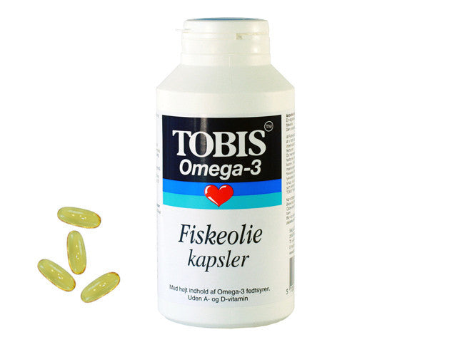 Omega-3 fiskeolie kapsler - 120 stk.