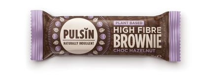 High fibre Hazelnut brownie