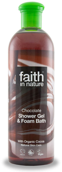 Shower gel Chokolade m. økologiske ingredienser 400 ml.