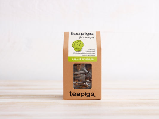 teapigs apple and cinnamon tea 50s. Æble og kanel te i æske 50 stk.