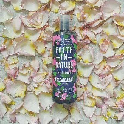 Body wash Wild Rose 400 ml.