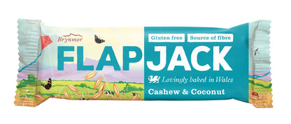 Flapjack cashew kokos coconut glutenfri snackbar