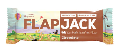 Flapjack chokolade chocolat glutenfri snackbar