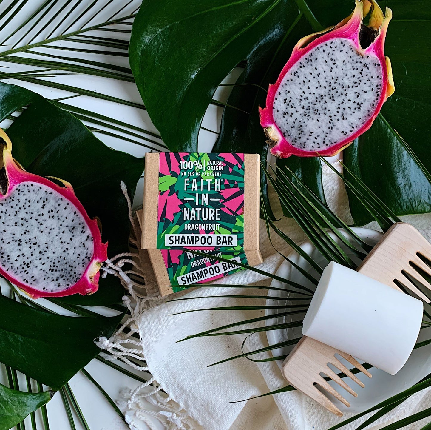 Shampoo bar Dragefrugt (Dragon Fruit) 85 g