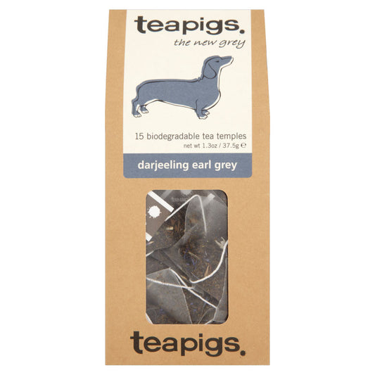 Teapigs darjeeling Earl Grey - 15 stk. Sort te