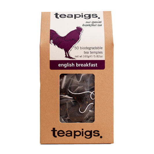 teapigs English Breakfast tea - 50 stk. Sort te. Signatur blend