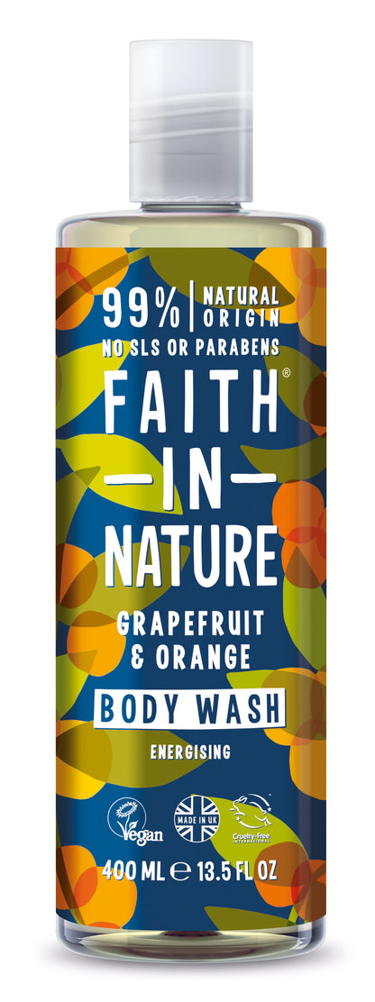 Body wash Grapefrugt & Orange 400 ml.