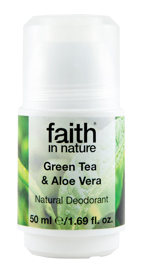 Aloe vera & grøn te roll-on deodorant