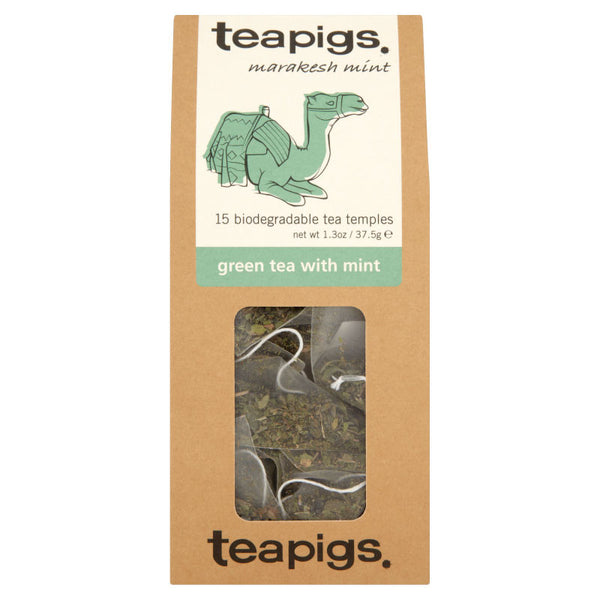 teapigs green tea with mint Grøn te med Mint - 15 templer