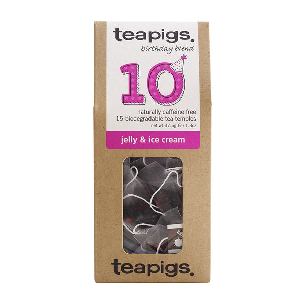 teapigs jelly and ice cream tea te med smag af syltetøj og is koffeinfri 15 templer