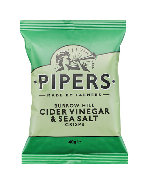 Pipers cider vinegar sea salt eddike havsalt chips snacks crisps
