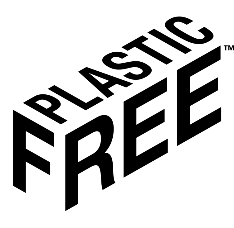 Teapigs Plastic free logo. Plastikfri.