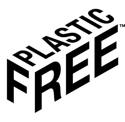 teapigs plastic free logo. Plastikfri logo