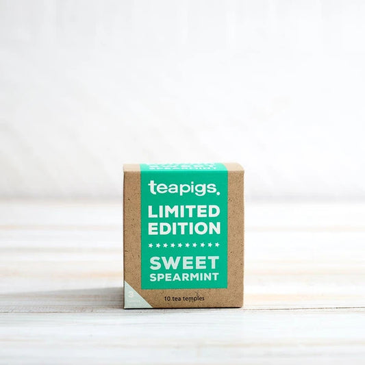 teapigs sweet spearmint 10s. Sød pebermynte te 10 stk. i æske