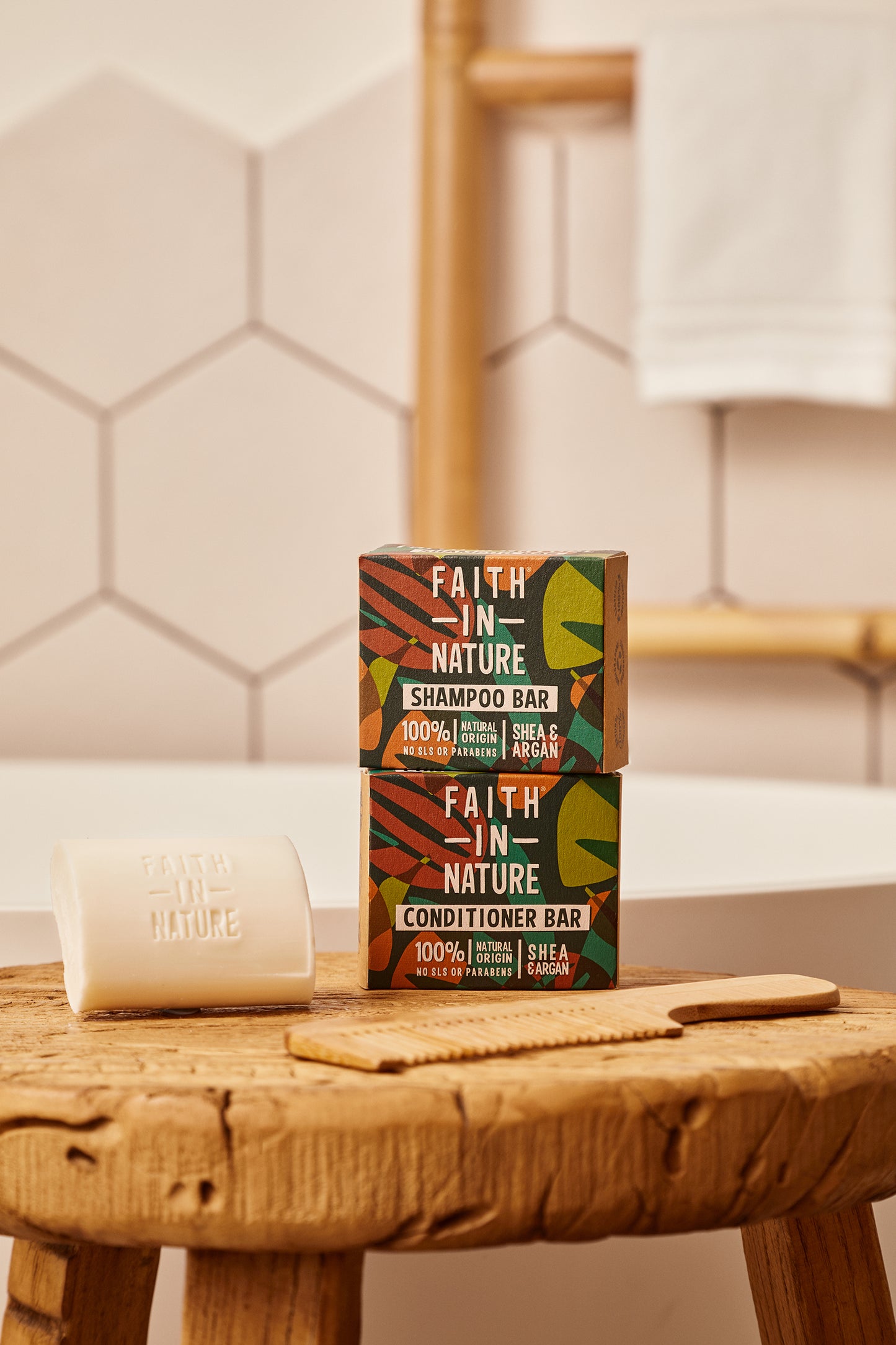Shampoo bar Shea & Argan 85 g