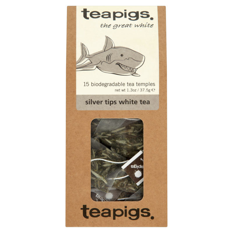 teapigs Silver Tips white tea 15s. Hvid te - 15 stk.