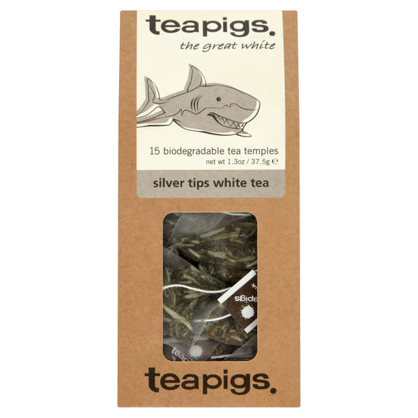teapigs Silver Tips white tea 15s. Hvid te - 15 stk.