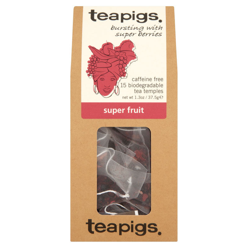 teapigs Super fruit tea 15s. Super frugtte 15 stk.