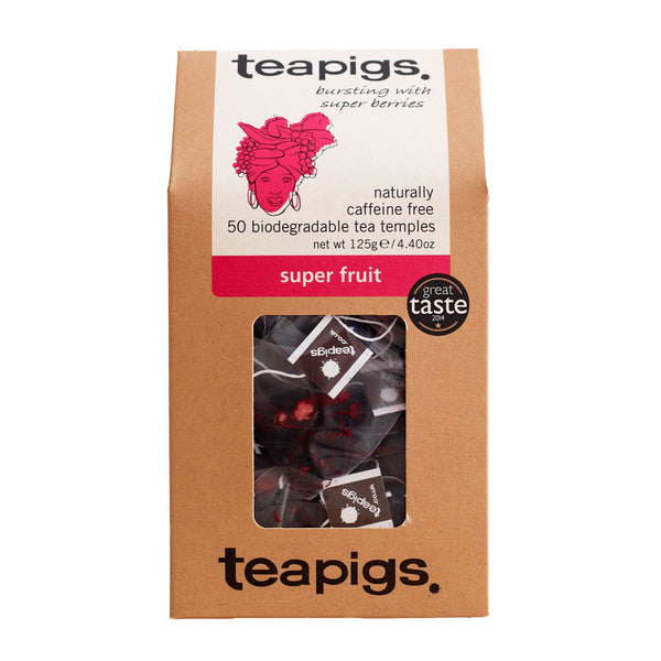teapigs Super fruit tea 50s. Super frugtte 50 stk. i pakke