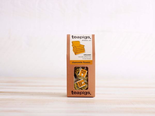 teapigs chamomile flowers organic tea 15 templer. Kamillete økologisk og koffeinfri
