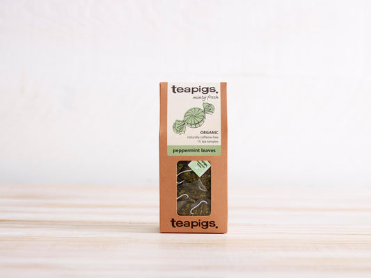 teapigs organic peppermint leaves tea 15. Økologisk pebermynte te 15 stk.