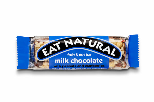 Eat Natural bar med mælkechokolade