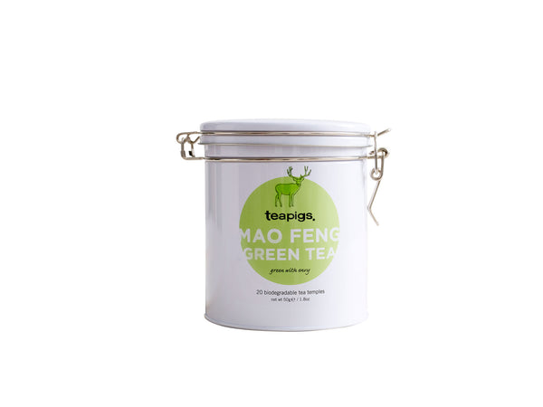 Tins of tea Mao Feng grøn te - 20 stk.